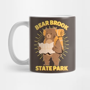 Bear Brook State Park Camping Bear Mug